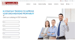 Desktop Screenshot of consultek.com.mx